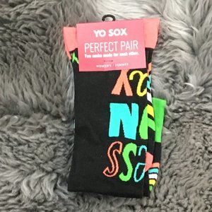 Yo Sox | Women's Perfect Pair Socks | Black | Size 6-10